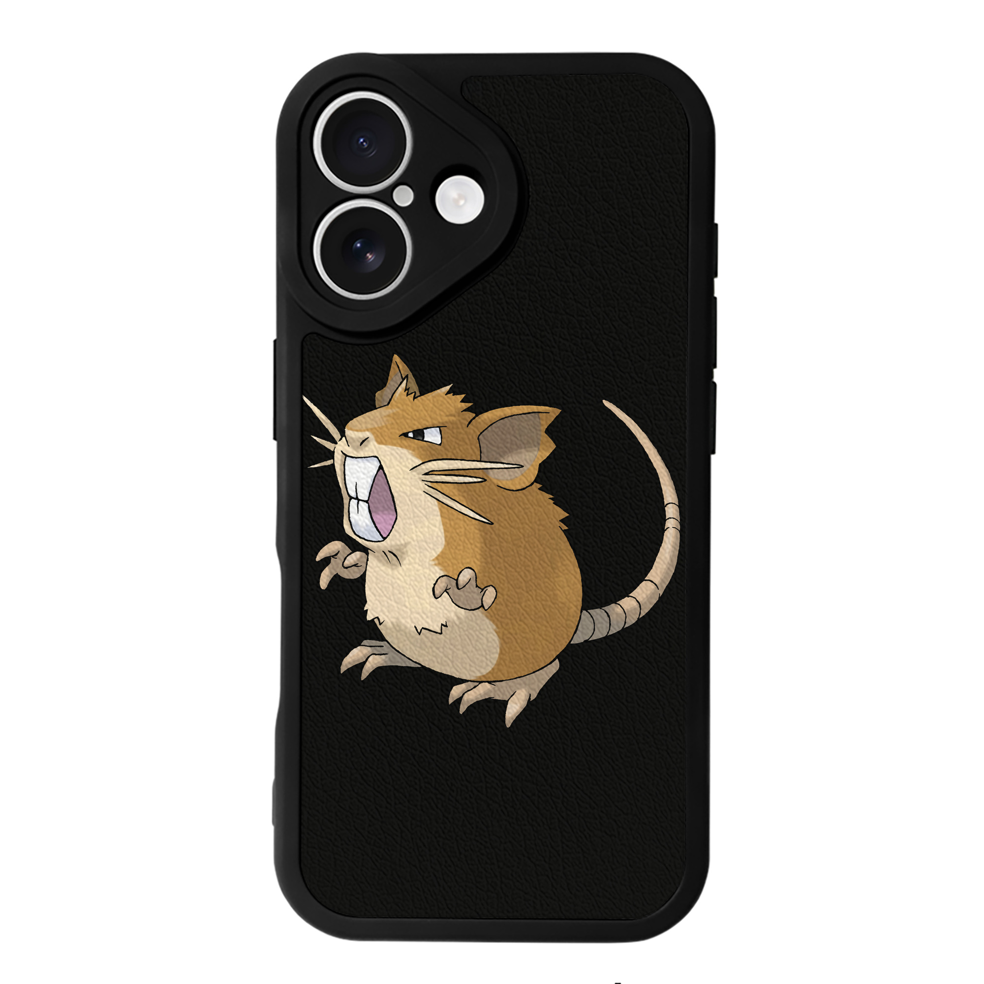 （画像用） ポケットモンスター Pokémon 【iPhone 16シリーズ対応】シリコンスマホケース（レザー調） 材質：シリコン